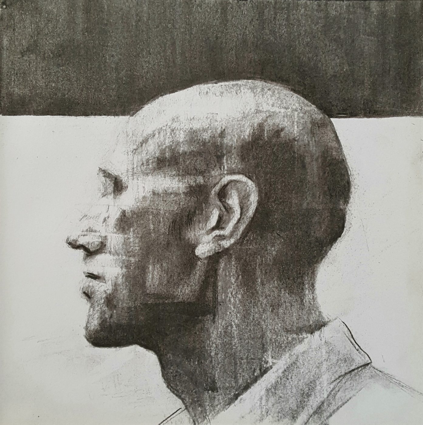 Georgios Staikos, Untitled 2, 2018 — Charcoal on paper