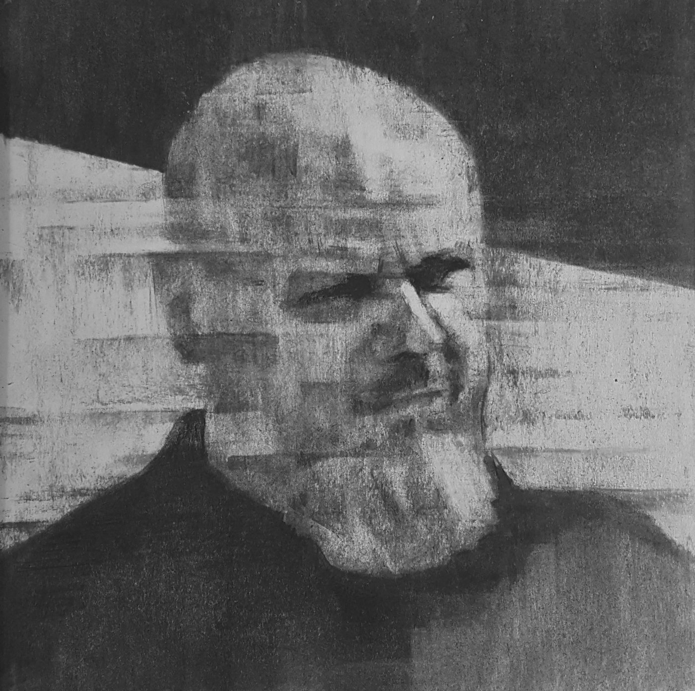 Georgios Staikos, Untitled 3, 2018 — Charcoal on paper