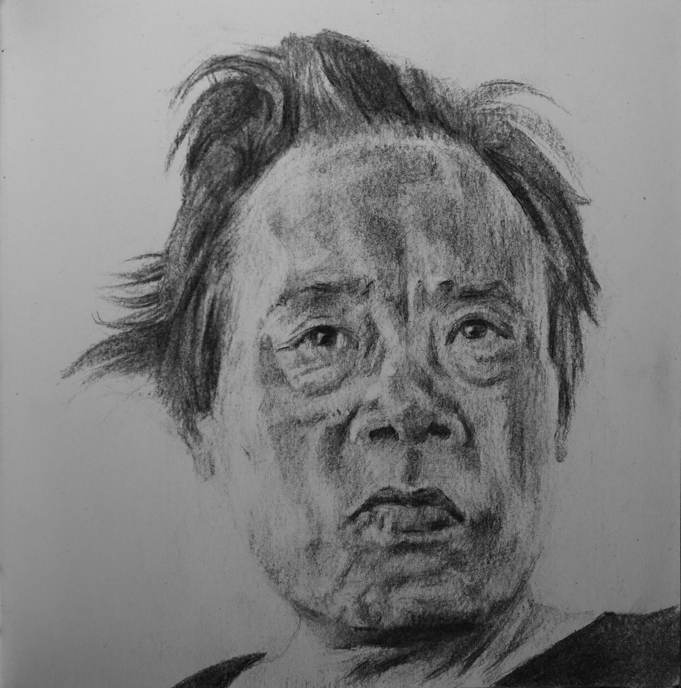 Georgios Staikos, Untitled 8, 2019 — Charcoal on paper