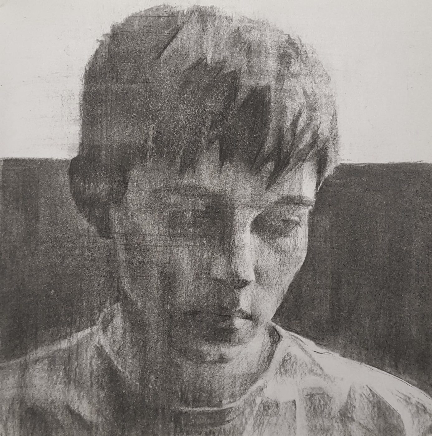 Georgios Staikos, Untitled 9, 2018 — Charcoal on paper
