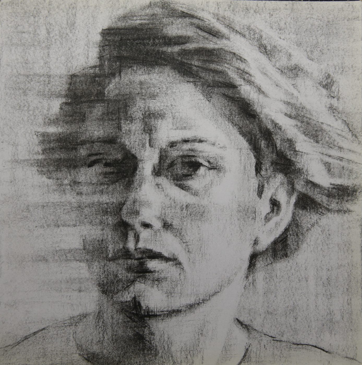 Georgios Staikos, Untitled 13, 2021 — Charcoal on paper