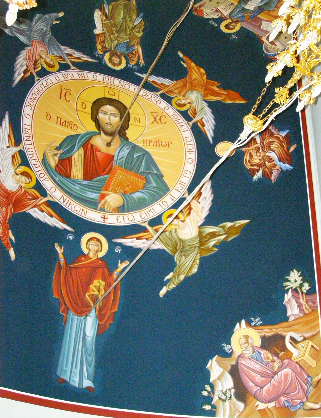 Georgios Staikos, Ceiling, 2008 — Church of St Athanasios, Orestiada