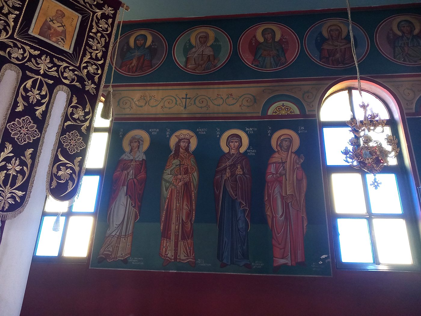 Georgios Staikos, Wall painting, 2008 — Church of St Athanasios, Orestiada